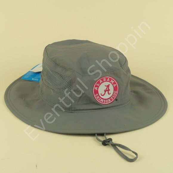 Columbia CLG Alabama Crimson Tide Booney Hat Adult OS Gray Bora Bora New - Picture 1 of 10